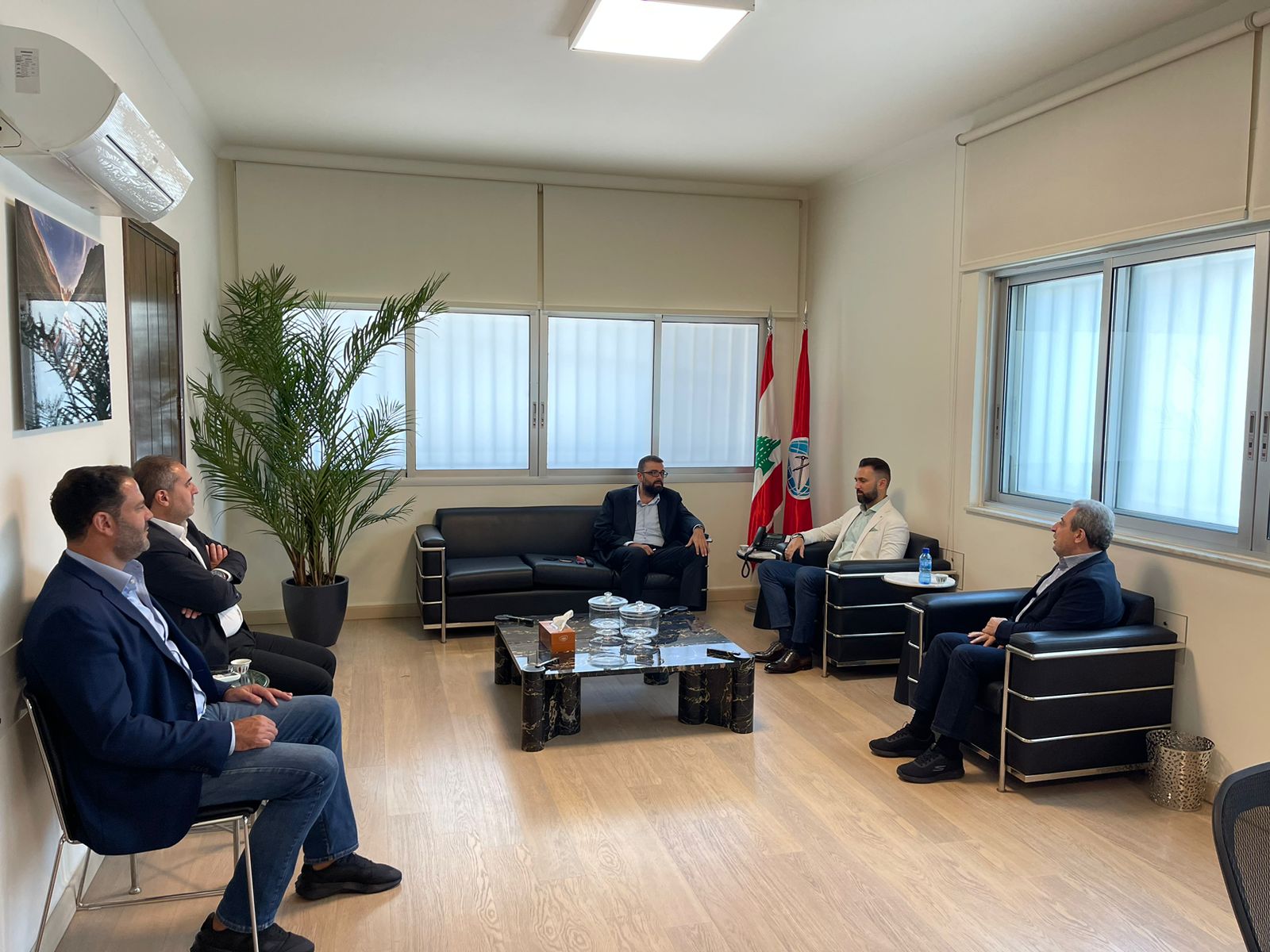 جنبلاط استقبل أحمد الحريري: للتوحد ضد العدوان الإسرائيلي